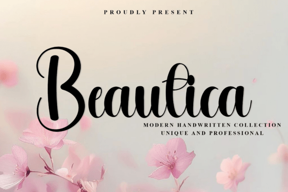 Beautica: An Elegant Script for Modern Design