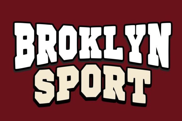 Brooklyn Sport: A Bold Typeface for Dynamic Designs