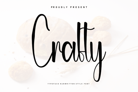 Crafty: A Sweet Handwritten Font for Cozy Designs
