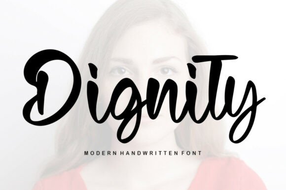 Dignity: An Elegant Handwritten Font for Refined Designs