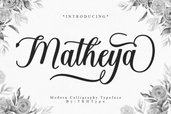 Discover Matheya: The Stylish Script Font for Modern Design