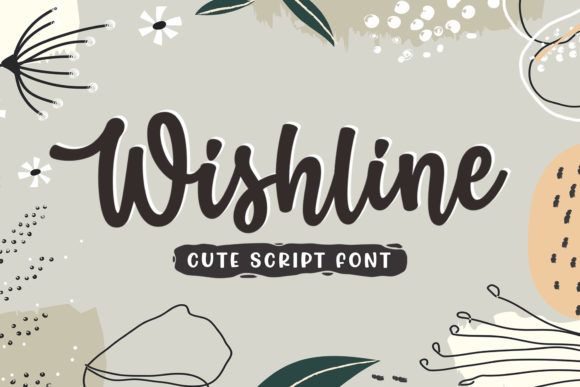 Discover the Charm of the Wishline Handwritten Font