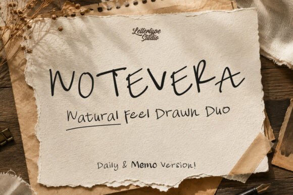 Discover the Warmth and Polish of the Notevera Font Duo