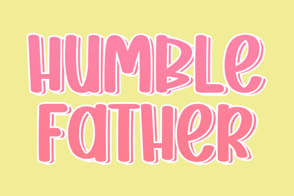 Humble Father: An Elegant Script Font for Timeless Designs