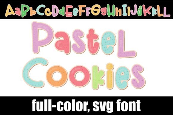 Pastel Cookies: A Sweet Typeface for Playful Designs