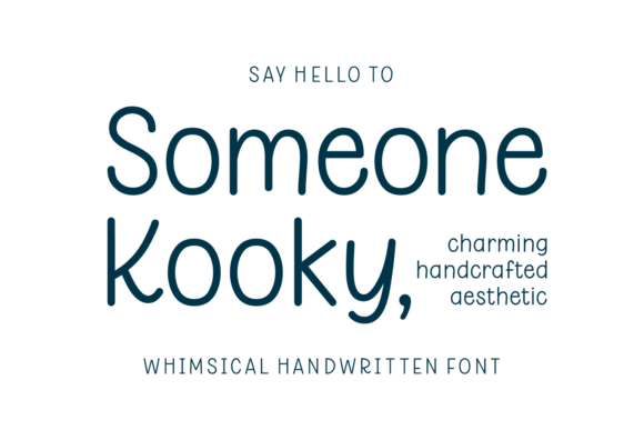 Someone Kooky: A Playful Font for Creative Projects