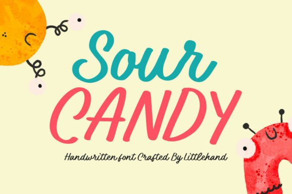 Sour Candy: A Vibrant Display Font for Playful Design