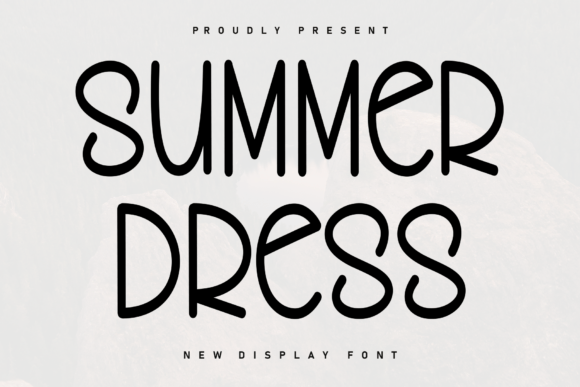 Summer Dress: A Charming Handwritten Font for Your Projects