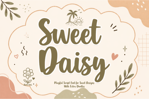 Sweet Daisy: A Charming Script Font for Creative Projects