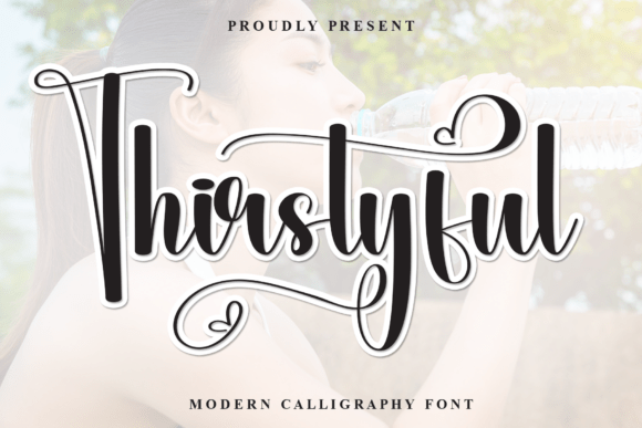 Thirstyful: A Sweet, Handwritten Display Font for Charming Designs