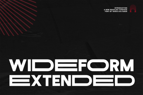 Wideform Extended: A Modern Typeface for Bold Visuals